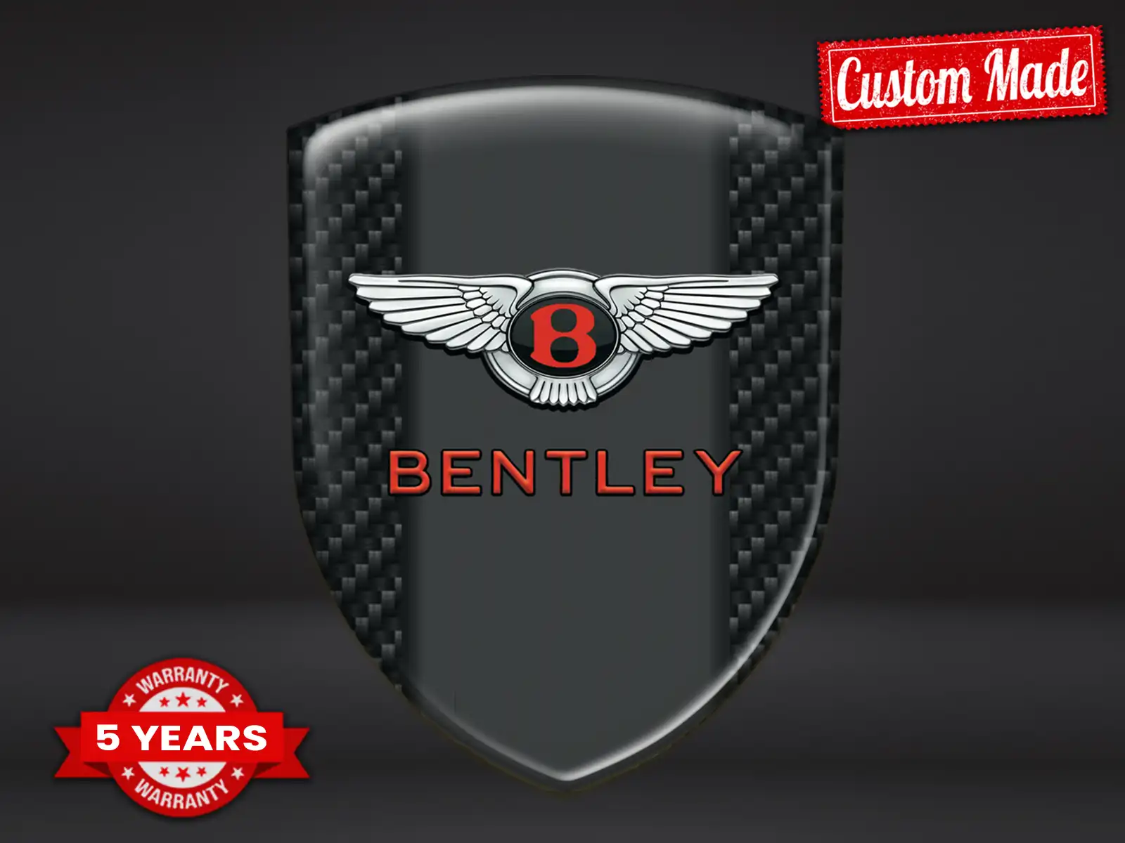 Bentley Car Back Window Stickers Style Universal Professional